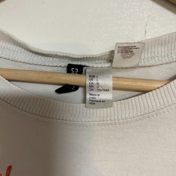 H&M Divided The Rolling Stones US Flag Tongue Graphic T-Shirt Size L - Picture 4 of 7